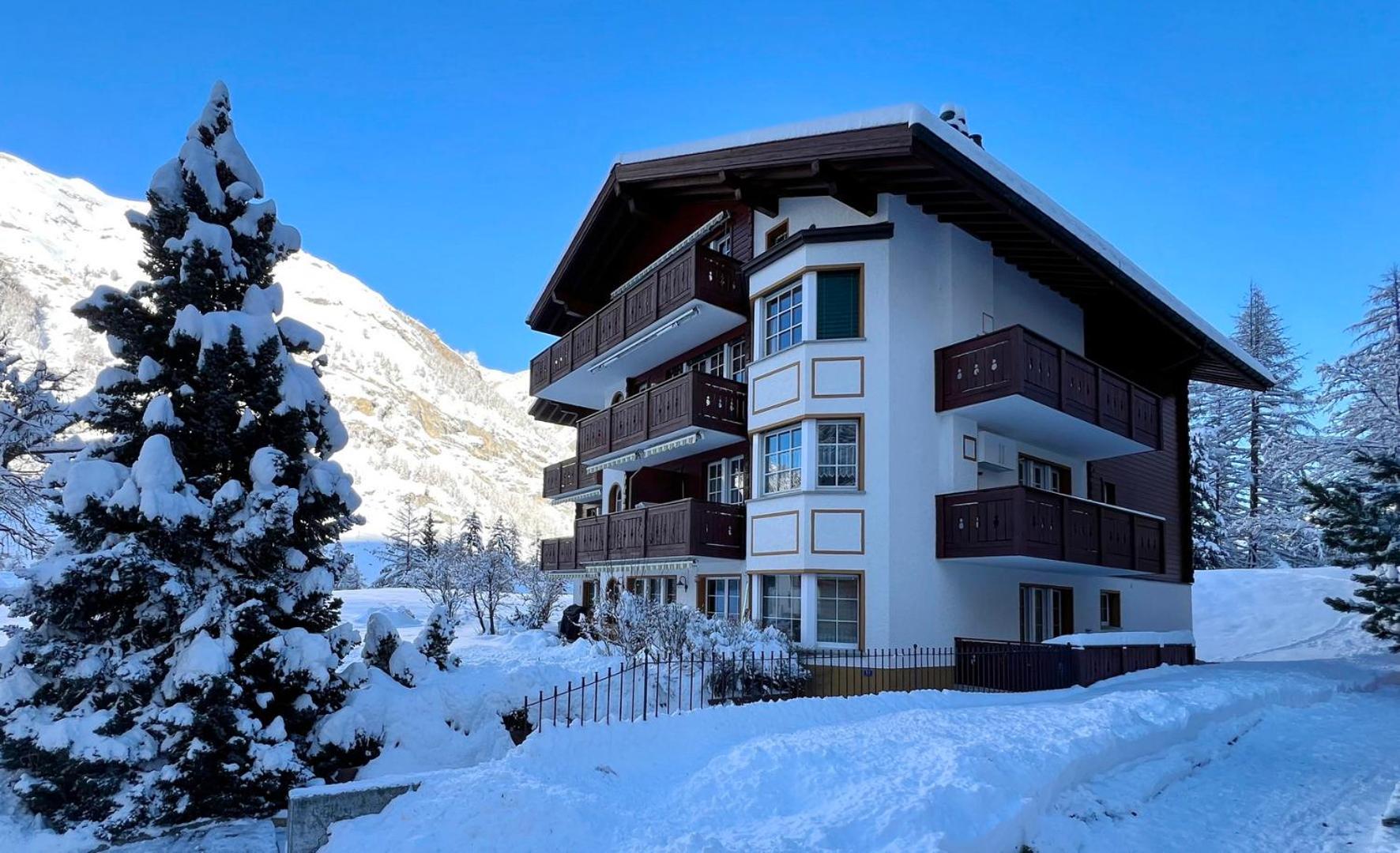 Ferienwohnung Haus Vira Zermatt Exterior foto