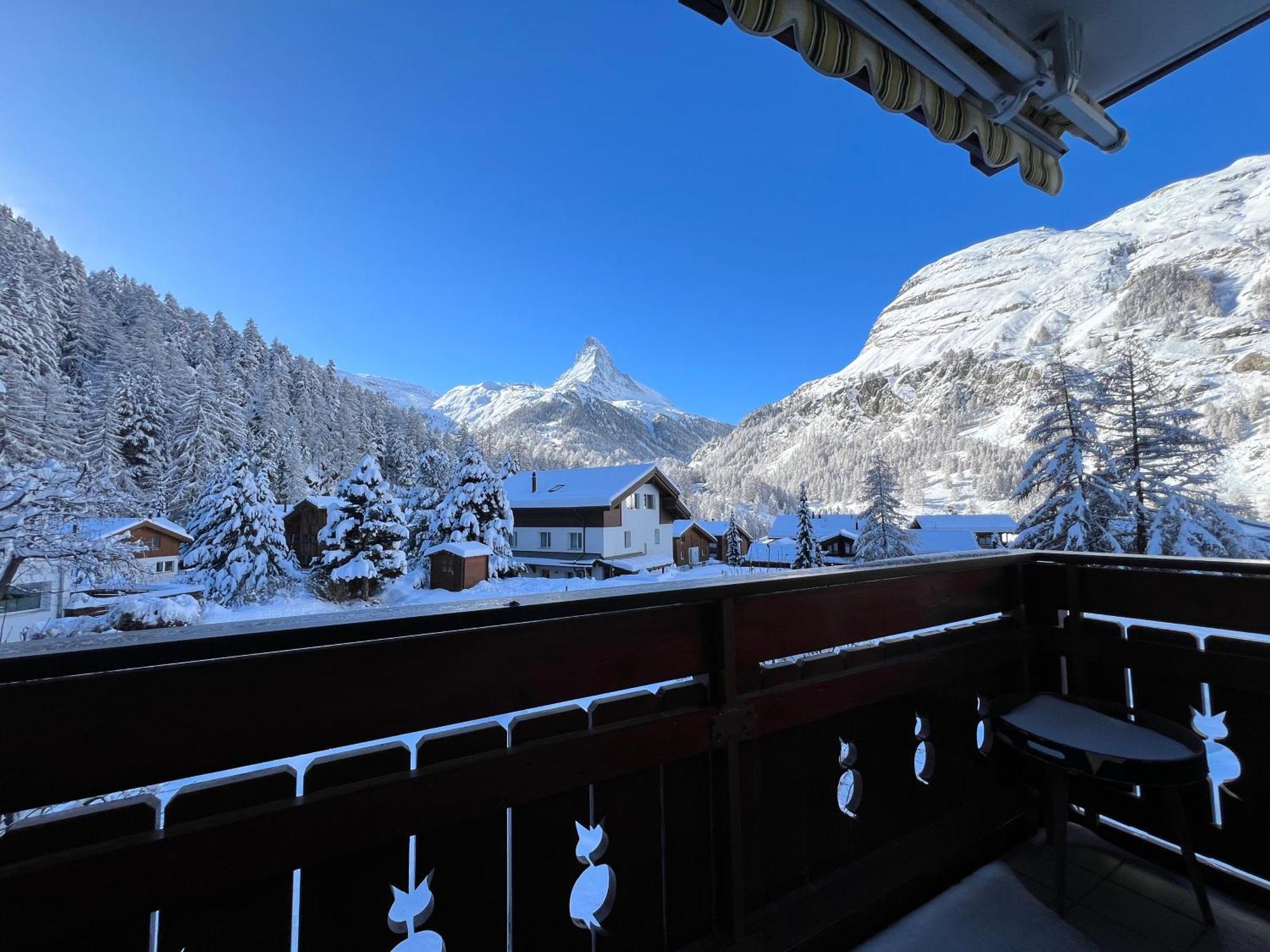 Ferienwohnung Haus Vira Zermatt Exterior foto