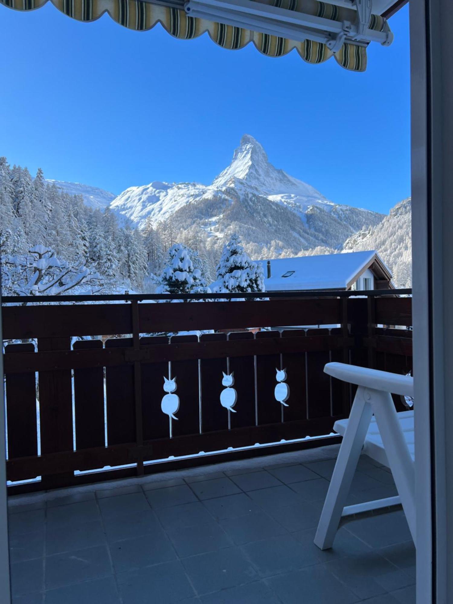 Ferienwohnung Haus Vira Zermatt Exterior foto