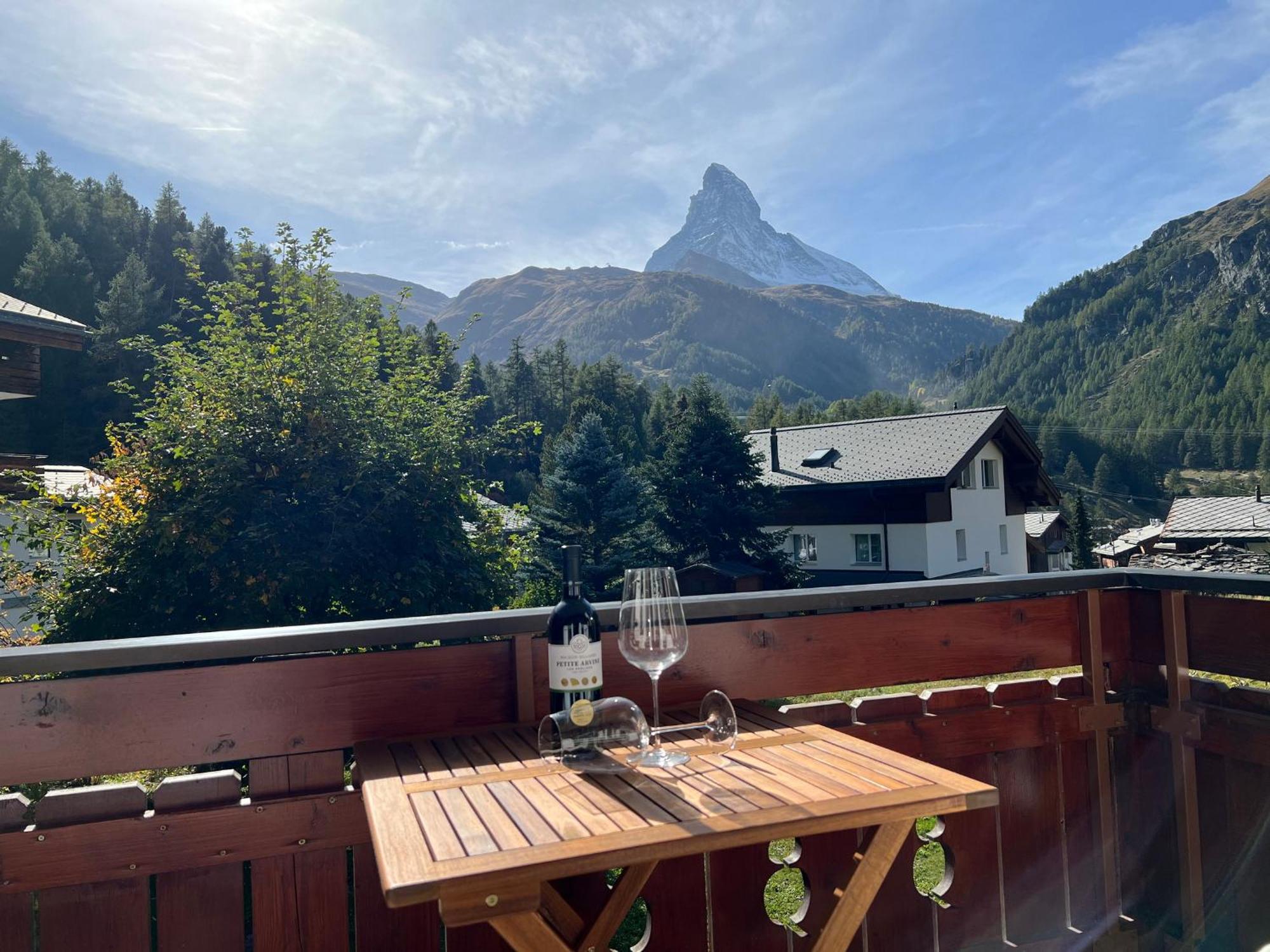 Ferienwohnung Haus Vira Zermatt Exterior foto