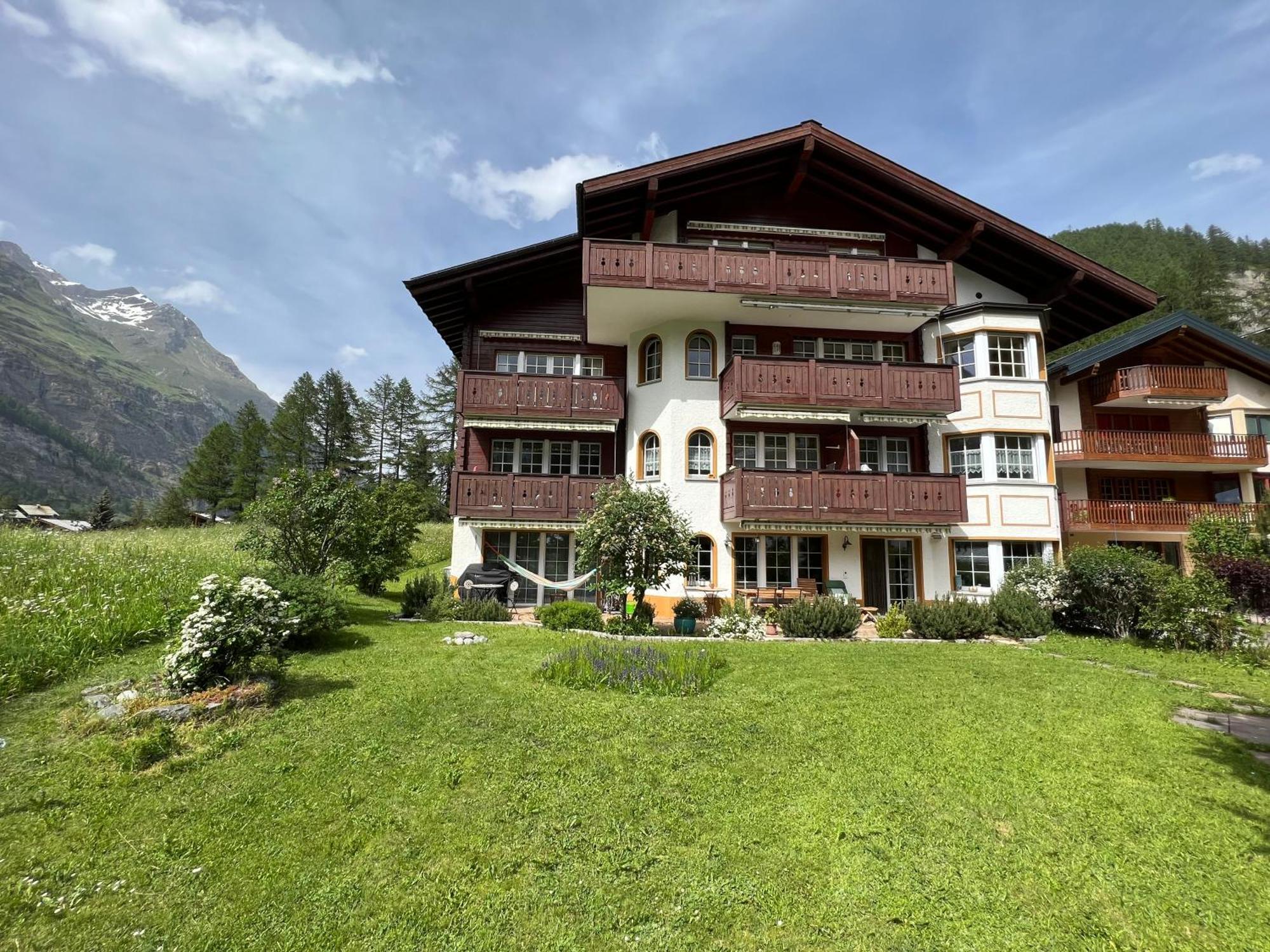 Ferienwohnung Haus Vira Zermatt Exterior foto