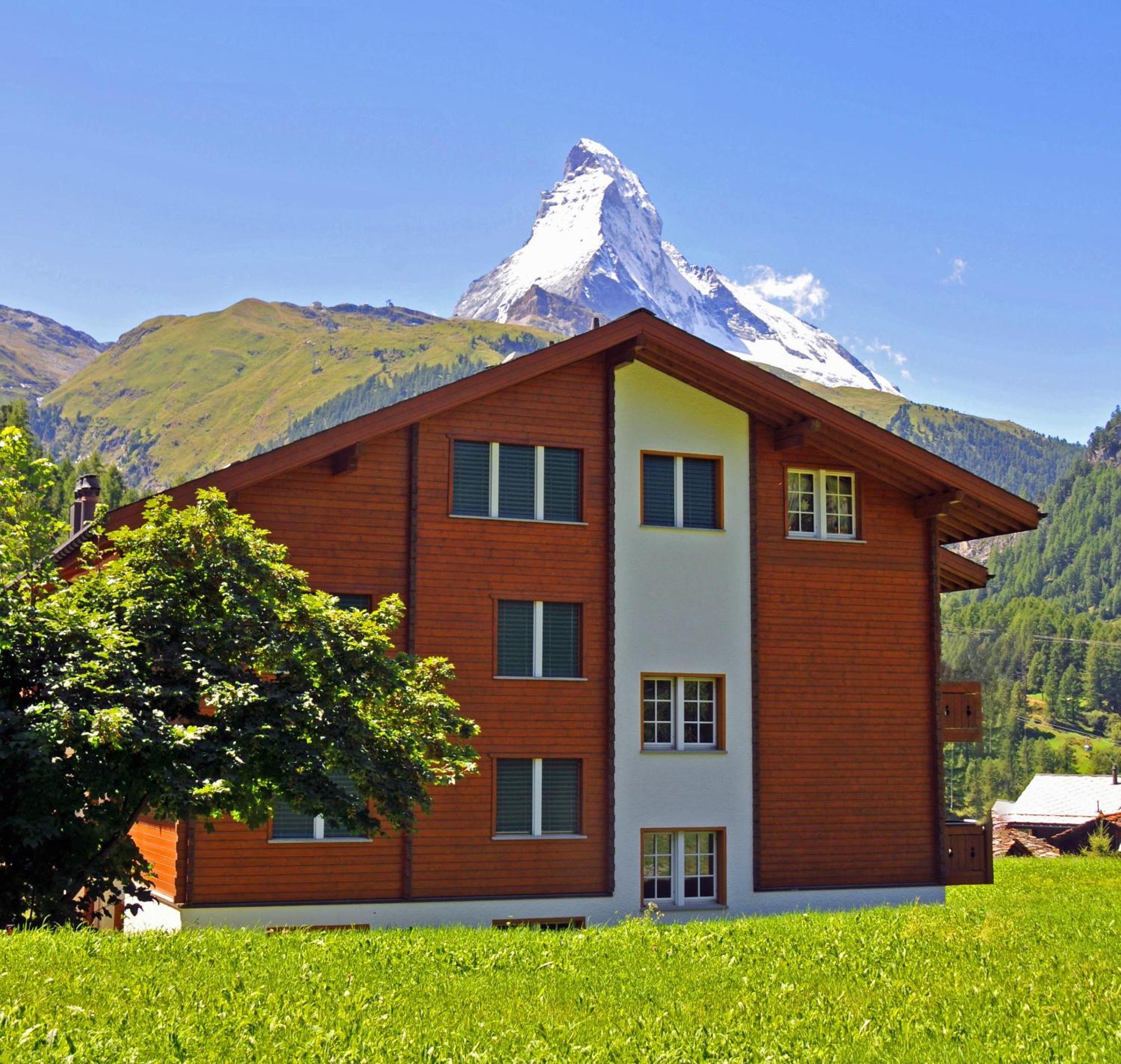 Ferienwohnung Haus Vira Zermatt Exterior foto