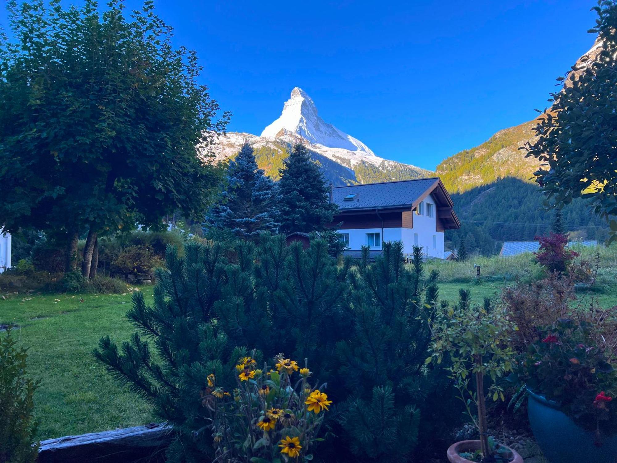 Ferienwohnung Haus Vira Zermatt Exterior foto